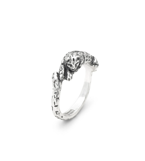 Anello Giovanni Raspini Donna Leopard in Argento 12587/16 - 12587/16